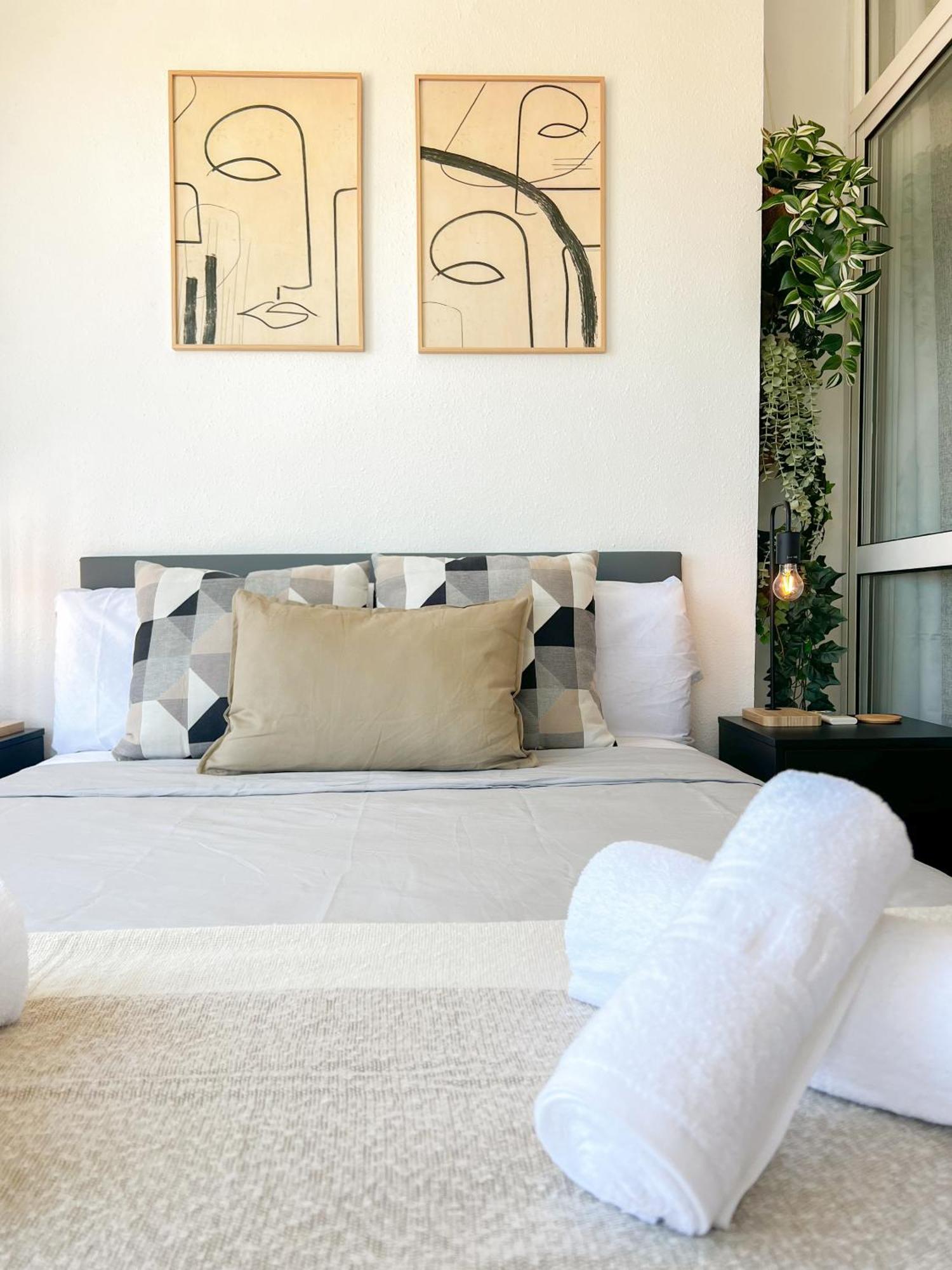 Cozy Flat With Sea Views La Torre Apartment ตอร์เรโมลิโนส ภายนอก รูปภาพ
